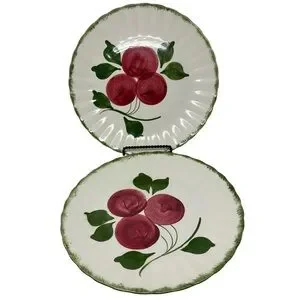 Blue Ridge | Dining | Blue Ridge Southern Pottery Apple Trio Dinner ...